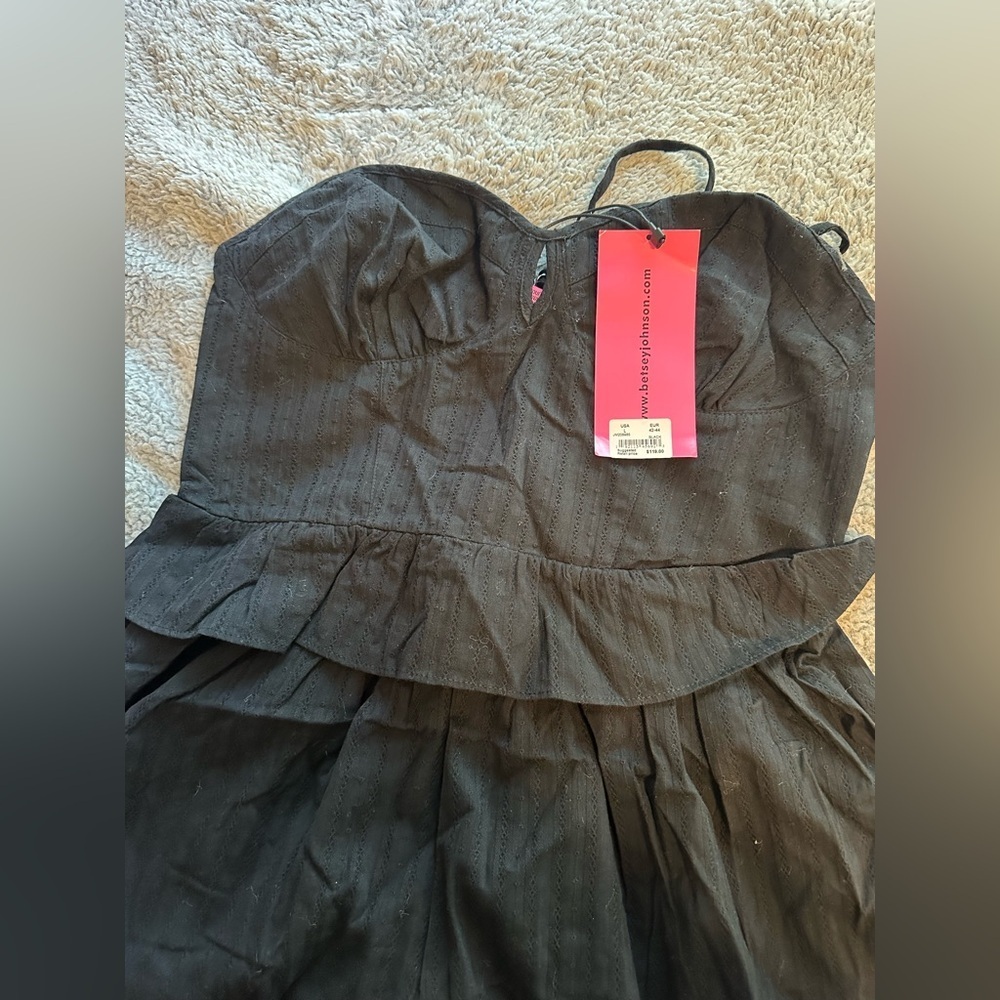 Betsey Johnson Black Knit‎ Top - Picture 6 of 6